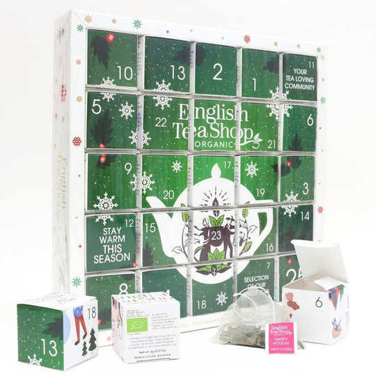 English Tea Shop Adventskalender Grön 25 luckor