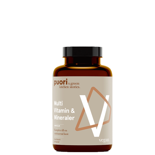 Multi Vitamin & Mineraler, 60 kapslar