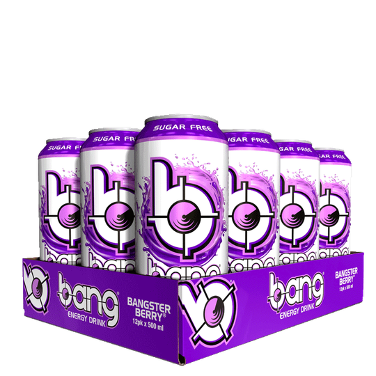 12 x BANG Energy, 50 cl, Bangster Berry