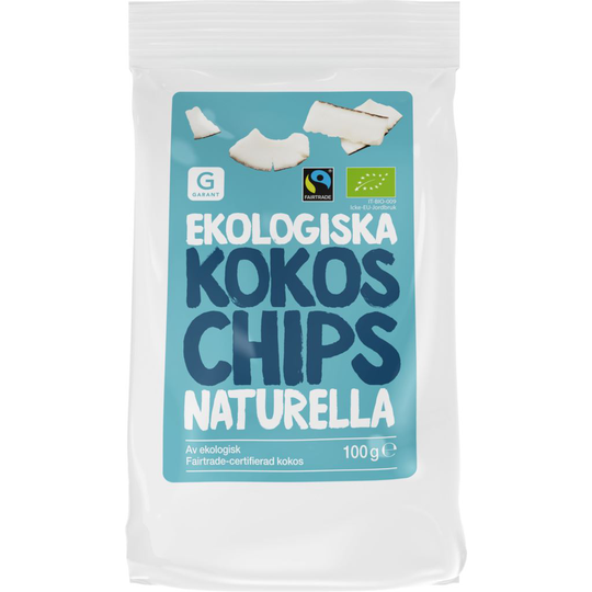 Garant Kokoschips Naturella EKO 100g