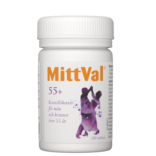 MittVal 55+ 100 tabletter