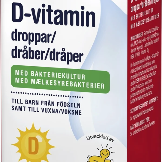 Semper D-vitamindroppar 10 ml