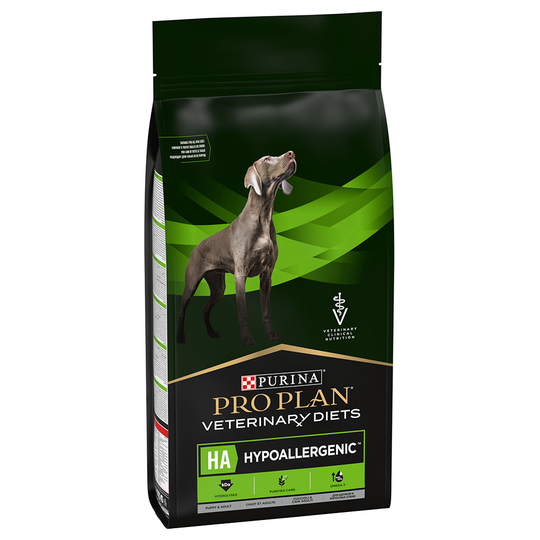 Purina Pro Plan Veterinary Diets HA Hypoallergenic - Ekonomipack: 2 x 11 kg