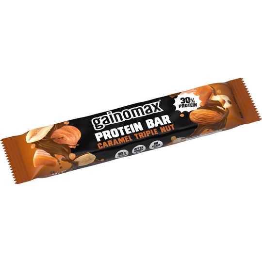 Gainomax Protein Bar Caramel Triple Nut 60 g