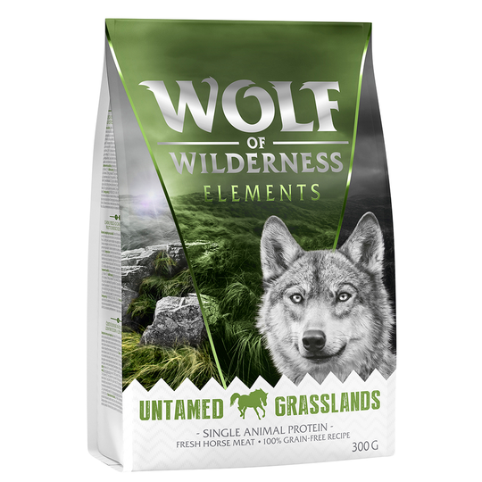 Wolf of Wilderness "Untamed Grasslands" Horse - Grain Free - 300 g