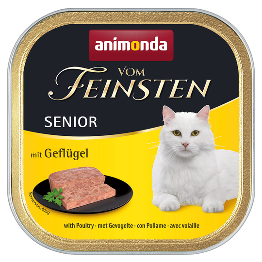 Ekonomipack: Animonda vom Feinsten Senior 36 x 100 g Fågel