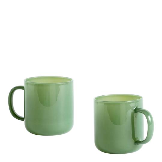 Hay - Sowden Borosilikat Mugg 30 cl 2-pack Jade Green