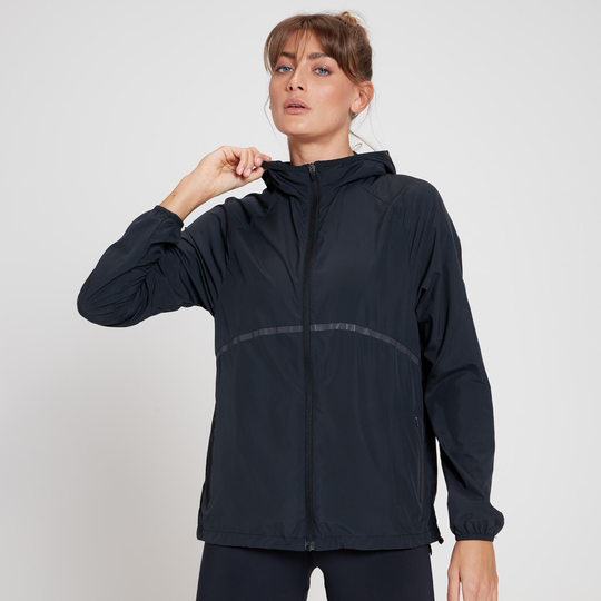 MP Women's Velocity Ultra Lightweight Hooded Jacket - Svart - XXL