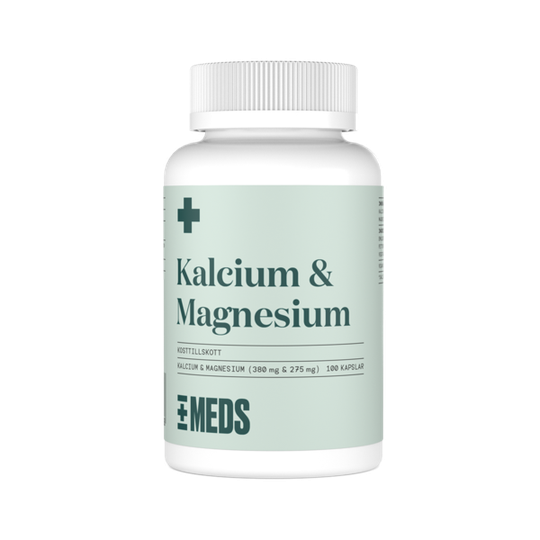 MEDS by MEDS MEDS Kalcium & Magnesium 380mg & 275mg 100 kapslar