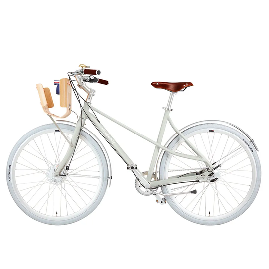 Vélosophy Cykel Comfort Original Cream Korg Trä, Stl 54