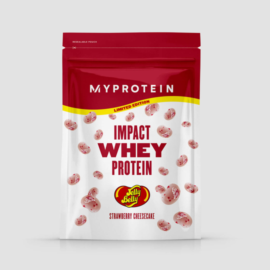 Impact Whey Protein - Jelly Belly® Edition - 40servings - Jordgubbscheesecake