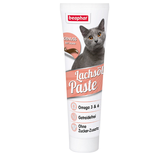 beaphar pastej för katter - 100 g Laxolja