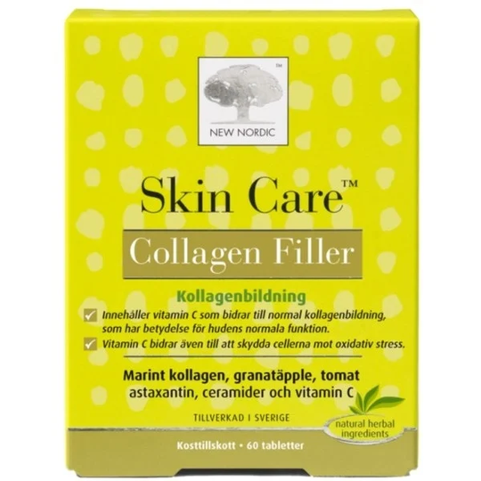 New Nordic Skin Care Collagen Filler 60 tabletter