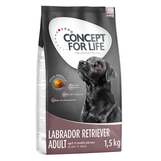 Concept for Life 2 x 1,5 kg till kanonpris! - Labrador Retriever Adult