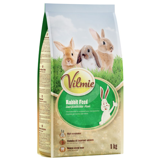 Vilmie dvärgkaninfoder - 5 kg