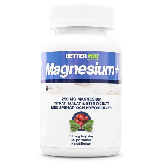 Better You Magnesium+ 90 kapslar