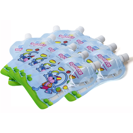 Fill 'n' Squeeze Pack of 10 Pouches