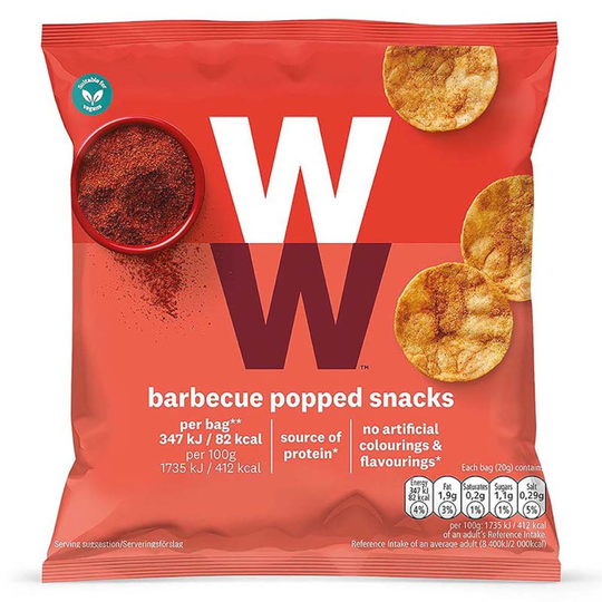 WW ViktVäktarna Chips med Barbecuesmak