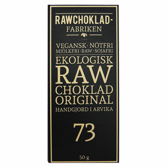 Rawchokladfabriken Rawchoklad Original 73% 50 g