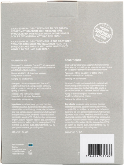 Cicamed Hair Loss Treatment Kit