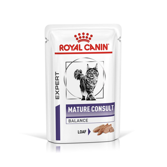 Royal Canin Expert Mature Consult Balance Mousse - Ekonomipack: 24 x 85 g
