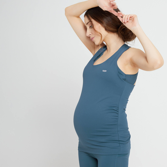 MP Women's Power Maternity Vest - Ljusblå - XXS