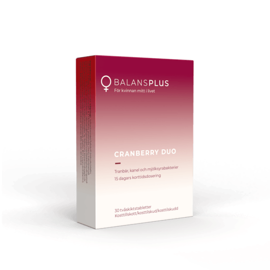 Balans Plus Cranberry Duo 30 tabletter