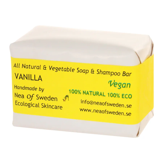Nea of Sweden Soap & Shampoo Bar Vanilla, 110 g