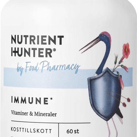 Nutrient Hunter by Food Pharmacy Immune 60 kapslar