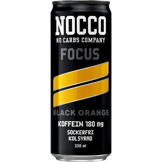 Nocco Focus Black Orange 330 ml