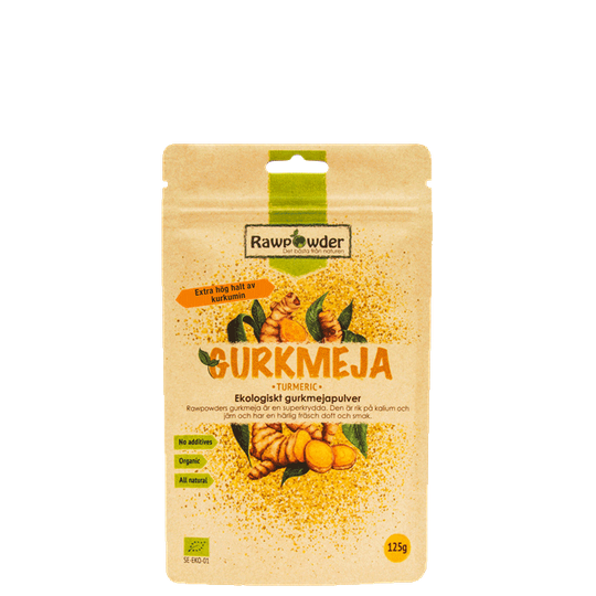 Gurkmejapulver EKO, 125 g