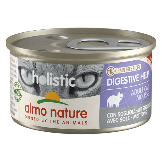 Almo Nature Holistic Specialised Nutrition 6 x 85 g - Digestive Help med sjötunga