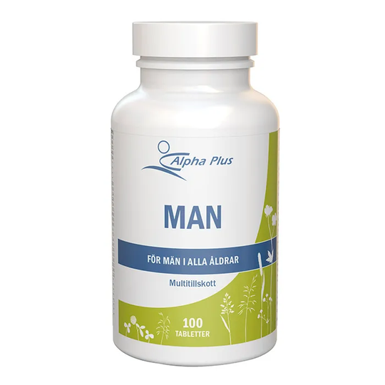 Alpha Plus Man, 100 tabletter