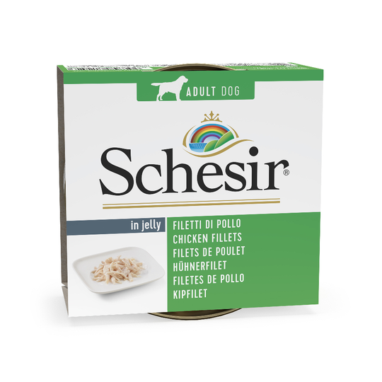 Ekonomipack: Schesir 24 x 150 g - Kyckling