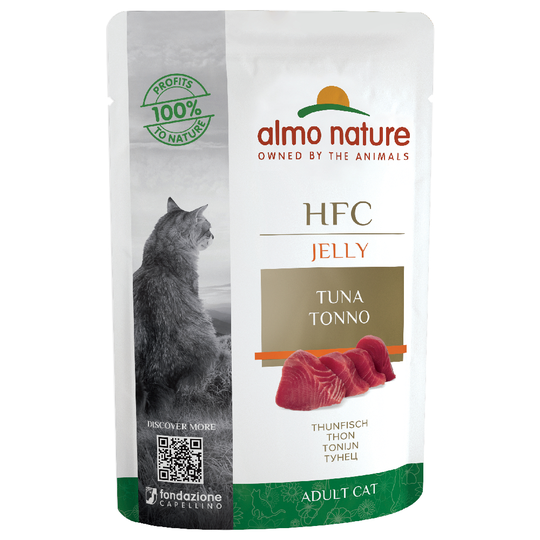 Almo Nature HFC Jelly Pouch 6 x 55 g - Tonfisk