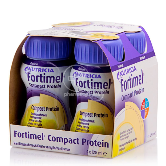 Fortimel Compact Protein Vanilj 4 x 125 ml