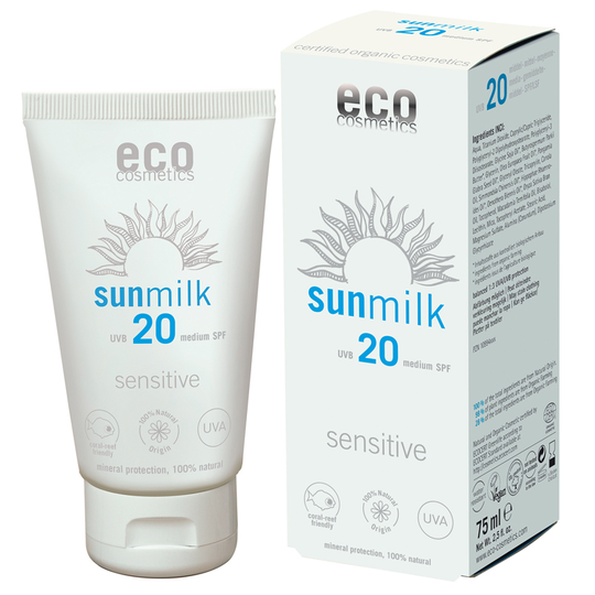 Eco Cosmetics Sun Milk SPF20 Sensitive 75 ml
