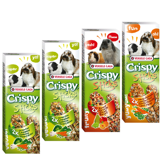 Blandpack Versele-Laga Crispy Sticks Herbivores - 4 x 2 sticks (440 g)