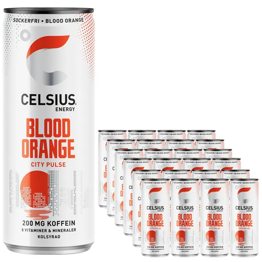 Celsius Energidryck Blodapelsin 24-pack