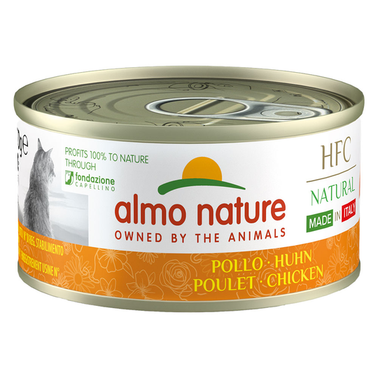Almo Nature HFC Natural Made in Italy 6 x 70 g - Kyckling