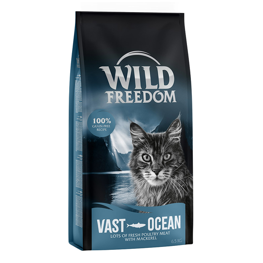 Kanonerbjudande! Wild Freedom torrfoder - Vast Ocean - Mackerel