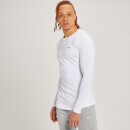 MP Form Long Sleeve Top för män - Vit - XXS