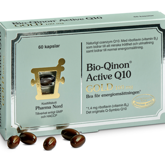 Pharma Nord Bio-Qinon Active Q10 Gold 100 mg 60 kapslar