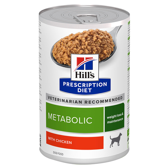 3x zooPoäng på 12 x 370 g Hill's Prescription Diet - Metabolic Weight Management