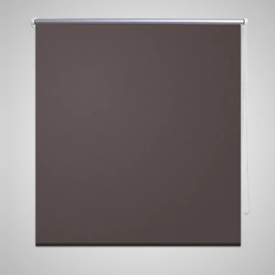 vidaXL Rullgardin mörkläggande 60x120 cm kaffe