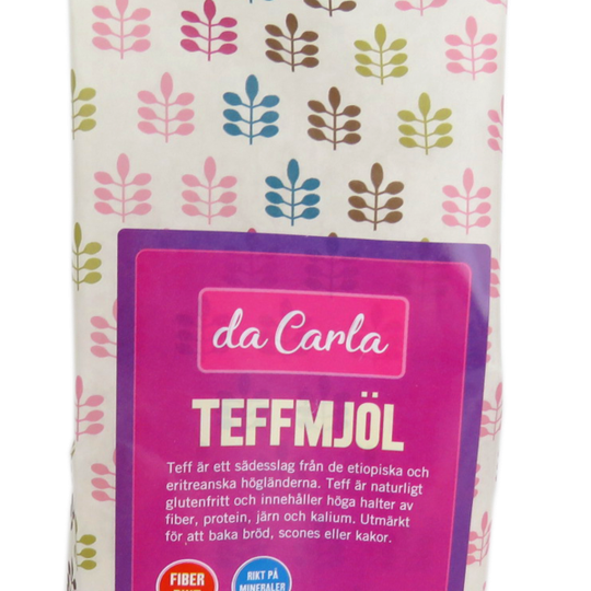da Carla Da Carla Teffmjöl Ljust 400 g