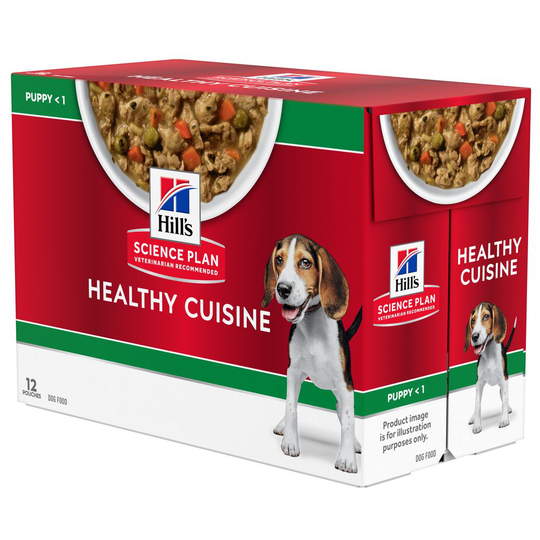 Hill's Science Plan Puppy Medium & Large Healthy Cuisine Chicken - 48 x 90 g