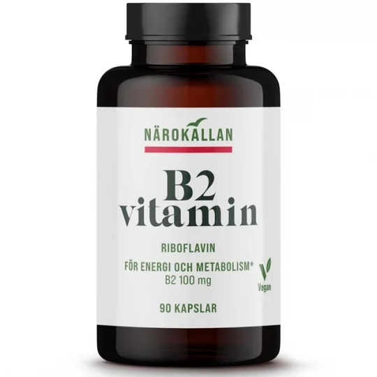 Närokällan B2 Riboflavin 100 mg 90 kapslar