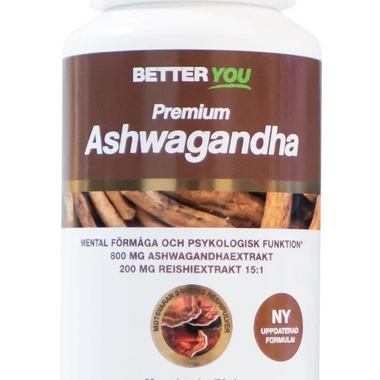 BETTER YOU Better You Premium Ashwagandha 90 kapslar