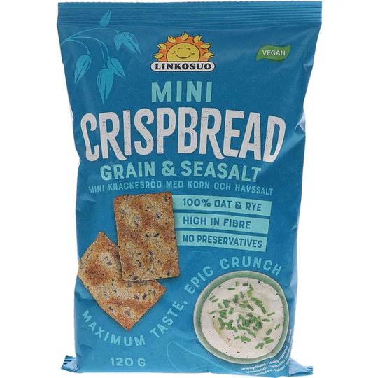 Linkosuo Knäckebröd Mini Havssalt